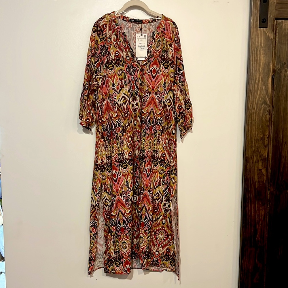 Zara multi-color tunic